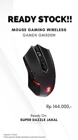 Mouse Gaming Gamen GM300W