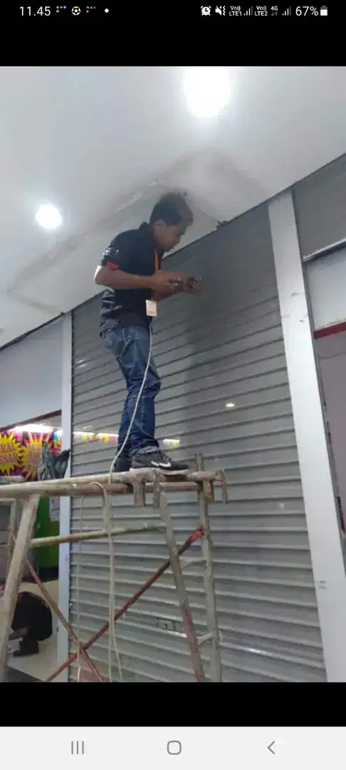 Service pintu rolling door dan folding gate