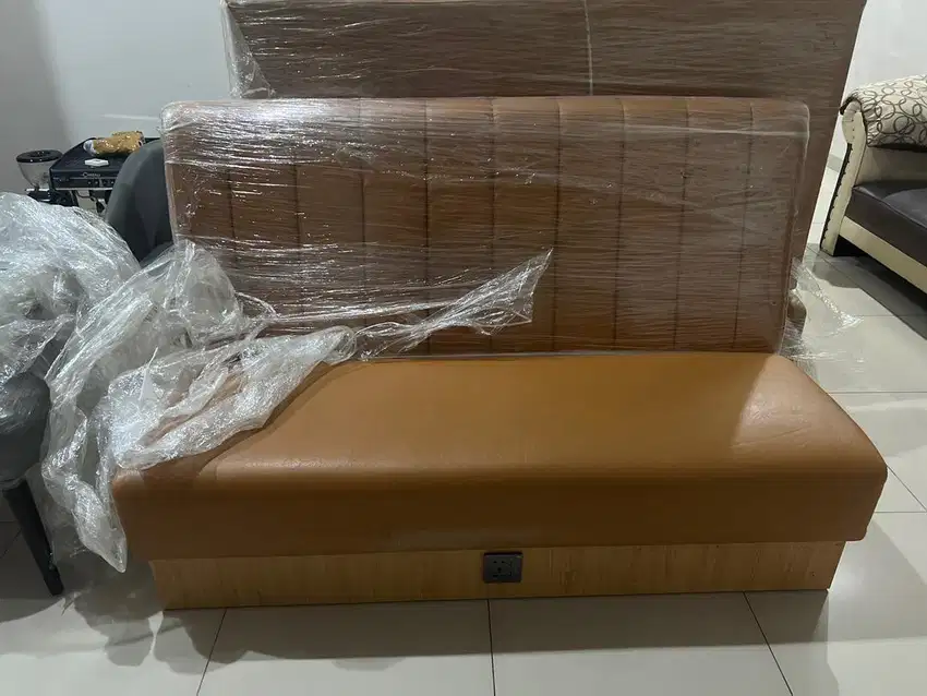 Dijual sofa kulit custom