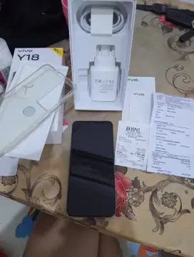 VIVO Y 18 Blue original Ex Erafone Full set. Muluss