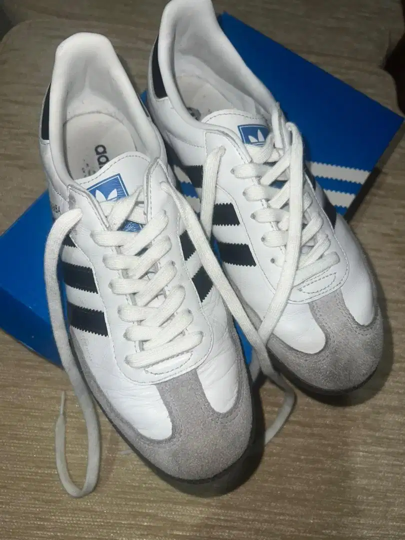 Adidas Samba OG Cloud White Black Ori Second