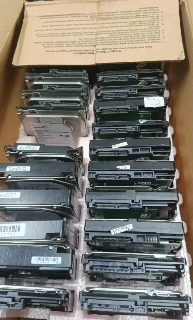 Terima beli HDD Hardisk rusak