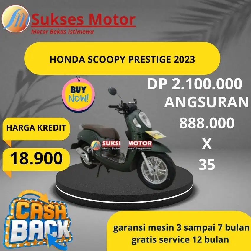 Honda New Scoopy Prestige Tahun 2023