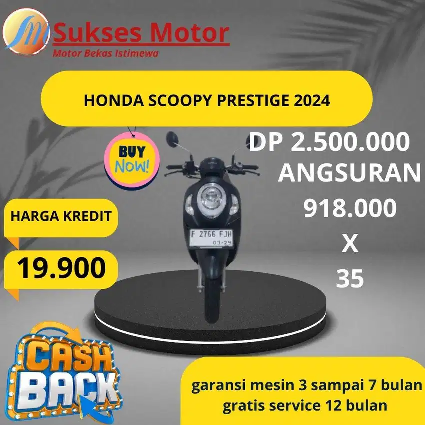 Honda New Scoopy Prestige Tahun 2024