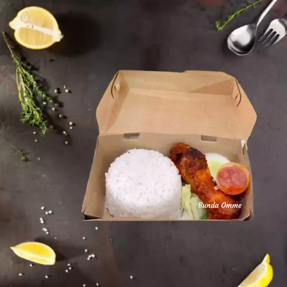 Paket Nasi Ayam Bakar/Goreng Murah Meriah