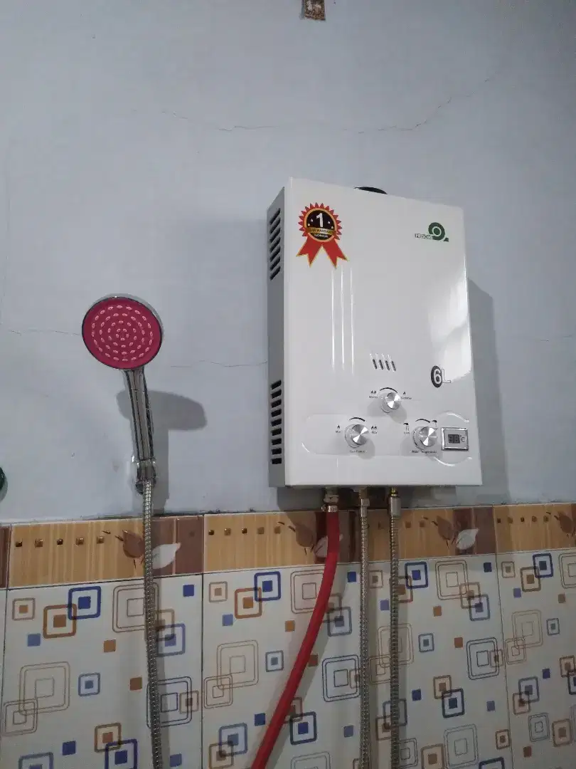 WATER HEATER GAS - MANDI AIR HANGAT KELUARGA