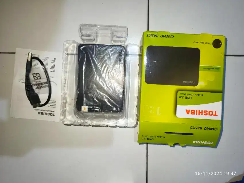 Hardisk Eksternal Toshiba 1TB