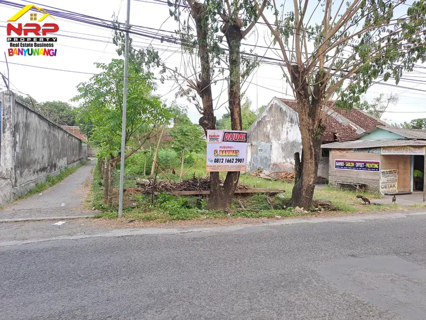 Dijual Tanah Murah Strategis Siap Bangun di tepi Jl. A Yani - Jajag