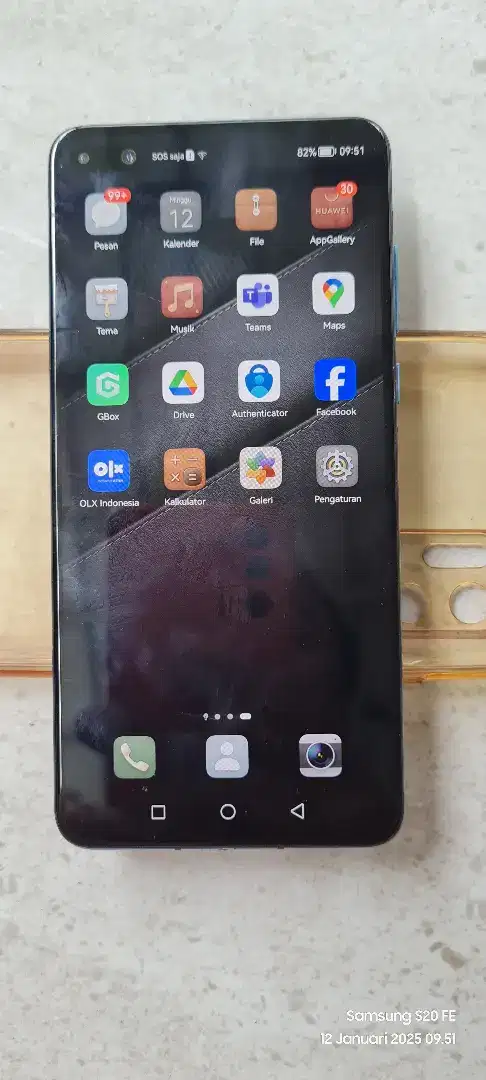Huawei P40plat 5G Ram 8/128 gb