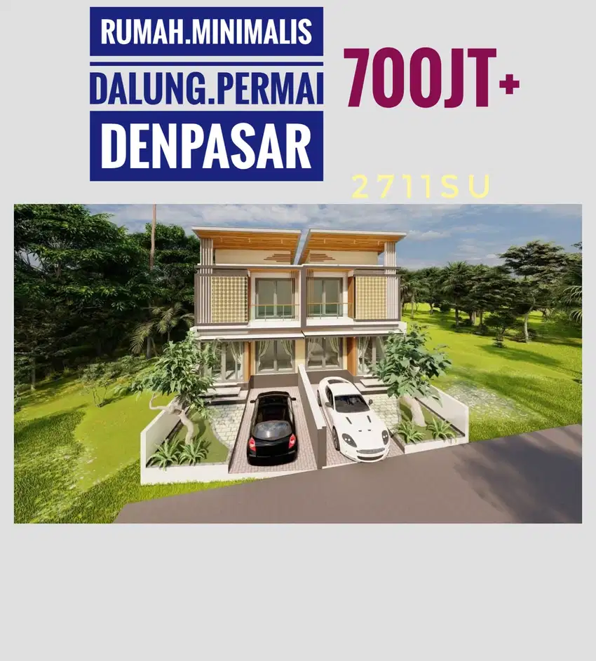 Jual Rumah Minimalis di Dalung Permai Denpasar Barat Bali