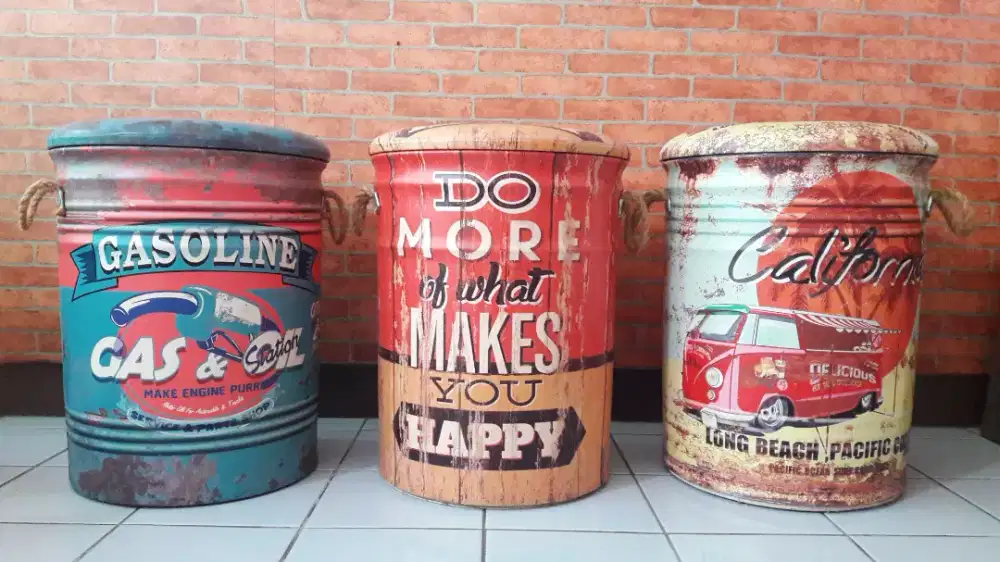 Bangku Drum Vintage