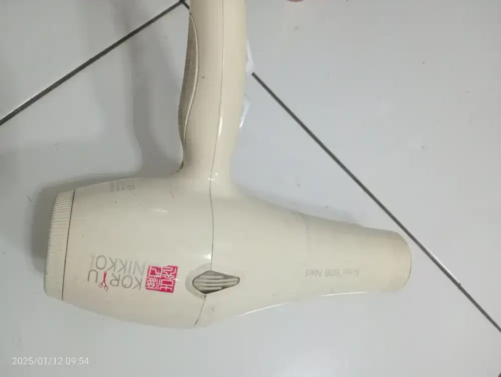 Pengering rambut koryu Nikko japan original asli import