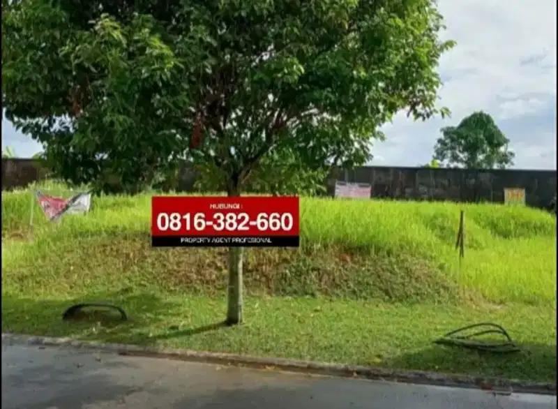 Dijual tanah 450m2 di CGC Orchard Cluster blok A Palembang