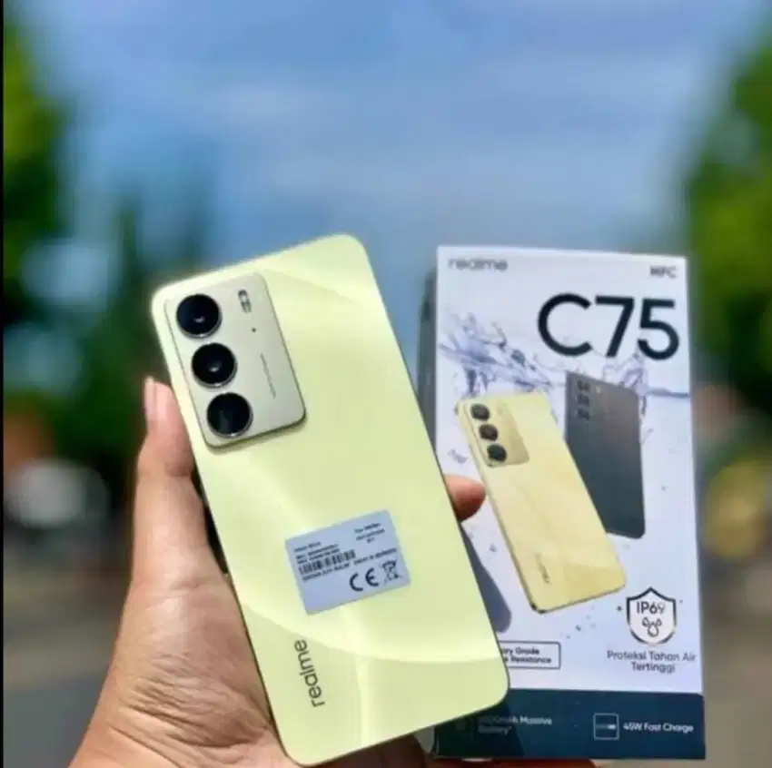 Realme c75 tahan air