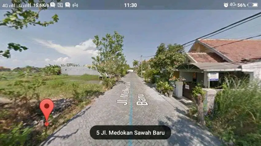 Tanah kavling SHM Medokan Sawah Baru luas 520m2