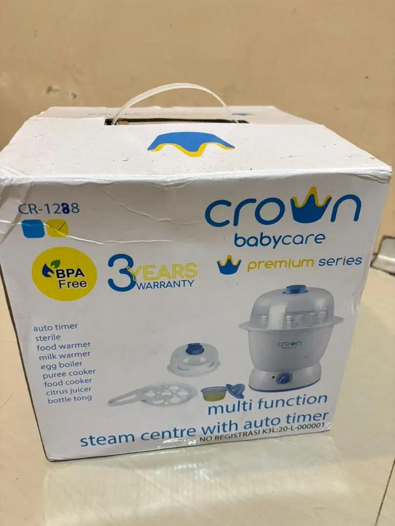 Jual crown baby care steril 6botol