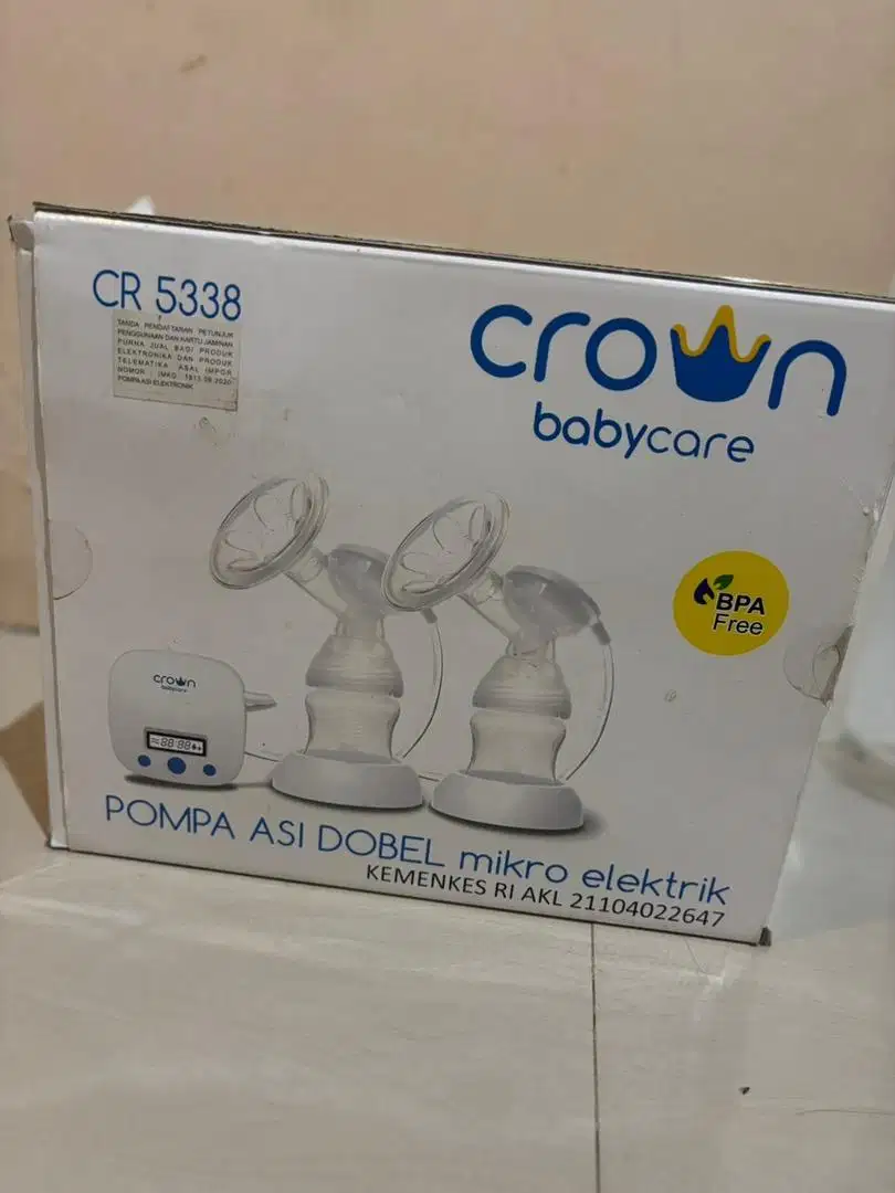 Pompa asi crown double breastpump elektrik