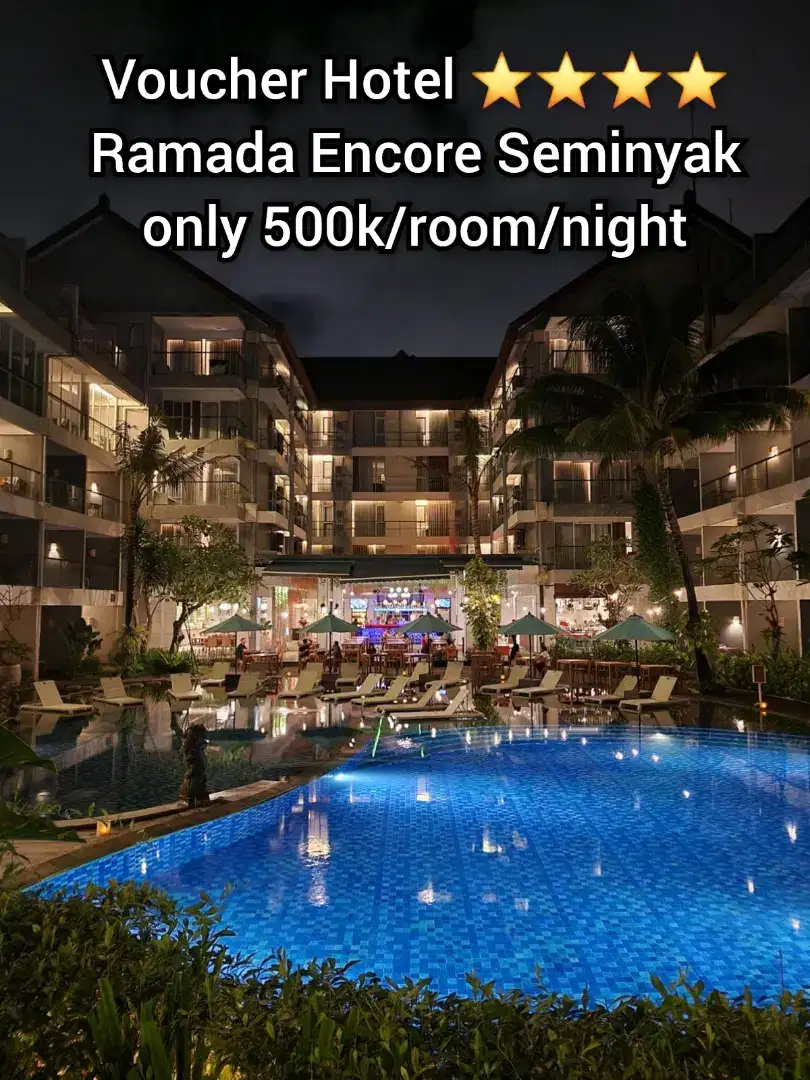 Voucher Hotel Bali Bintang 4 Ramada Encore By Wyndham 2025