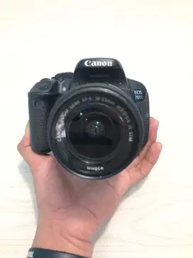 Canon 700d + kit stm Fullset