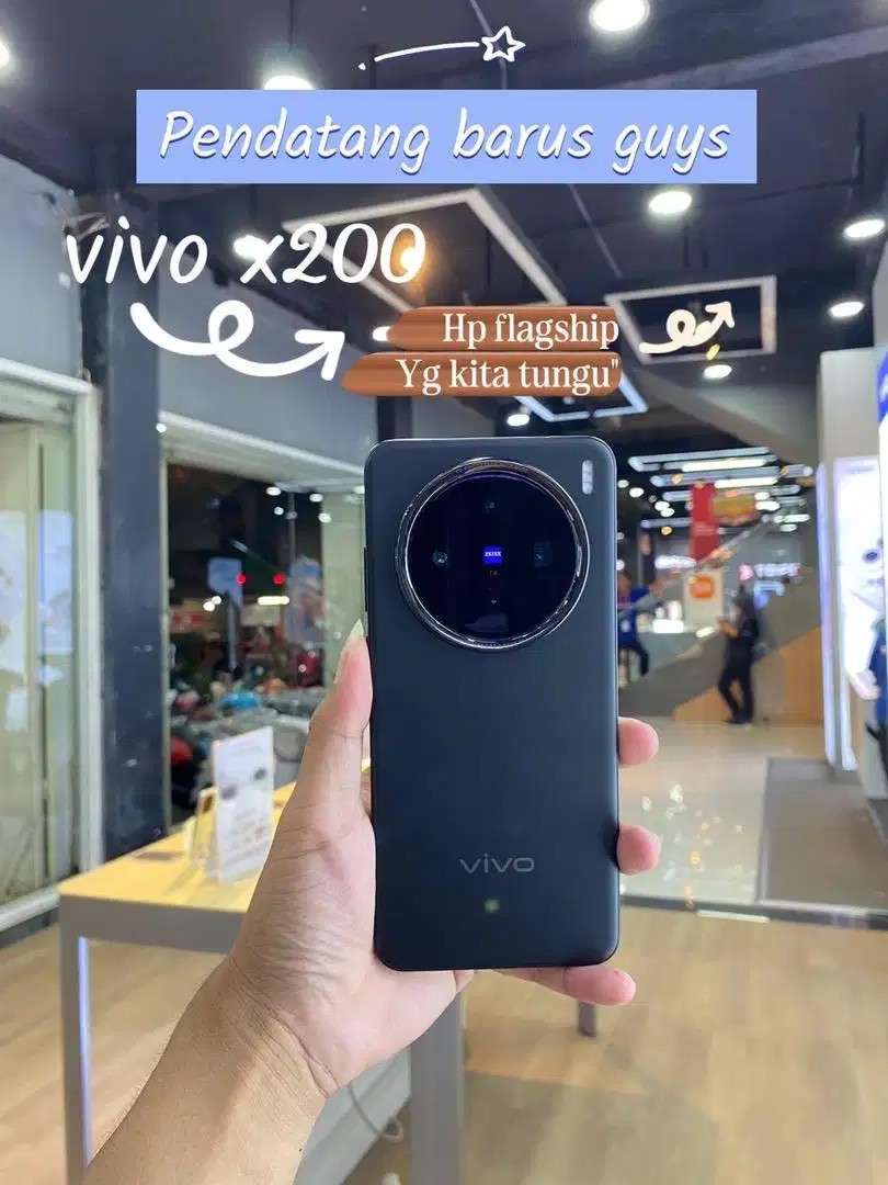 Pre-Order VIVO X200 Cukup DP 500k & Dapatkan Benefitnya