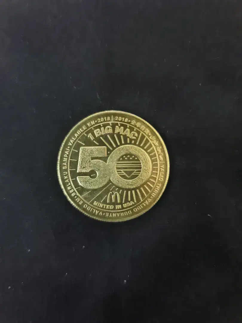 Koin 1 Big Mac 50 Anniversary