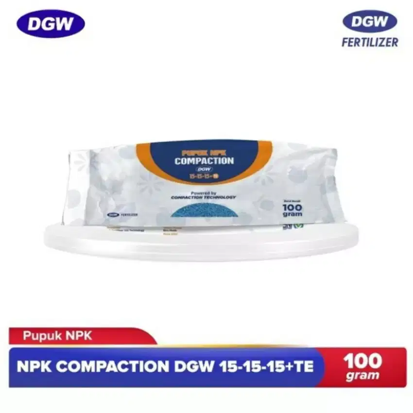 PUPUK NPK COMPACTION 15-15-15-TE (100 GRAM)