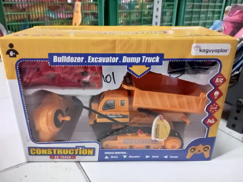 Mainan anak Rc dump truk