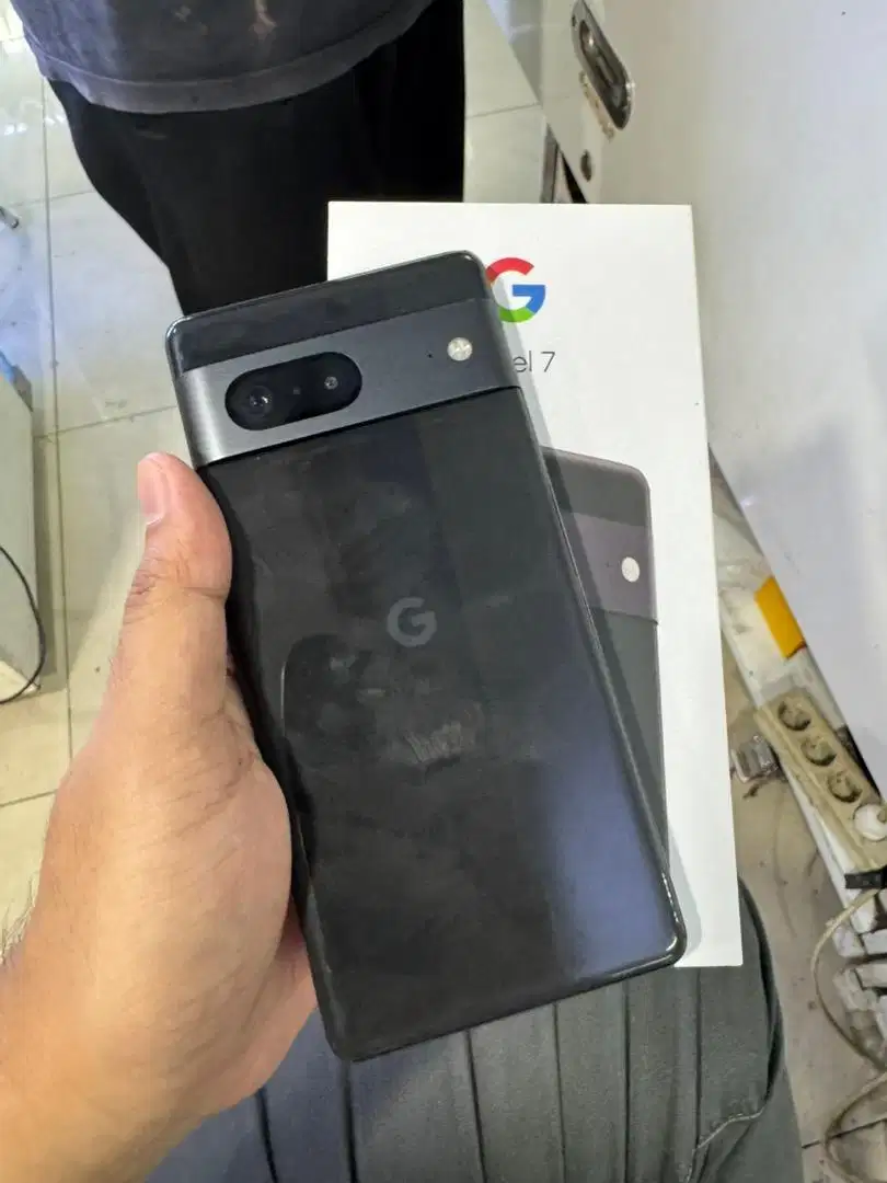 Google Pixel 7 8/128gb Dual Sim beacukai (1 sim fisik + esim) Fullset