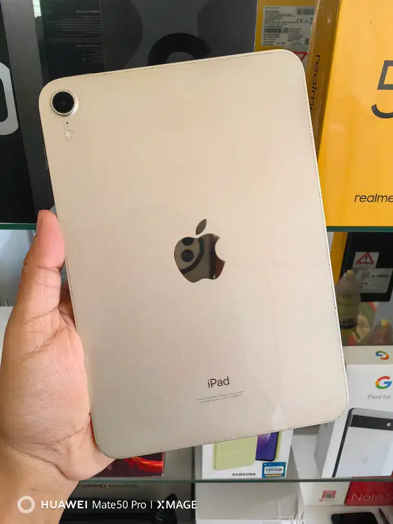 iPad mini 6 (64Gb Wifi) Garansi 07/2025 Fullset Original