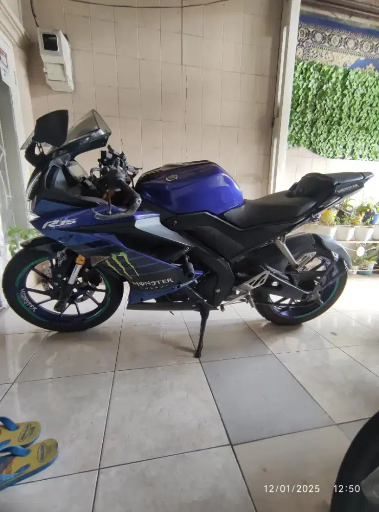 Yamaha R15 V3 thn 2019 pajak idup panjang