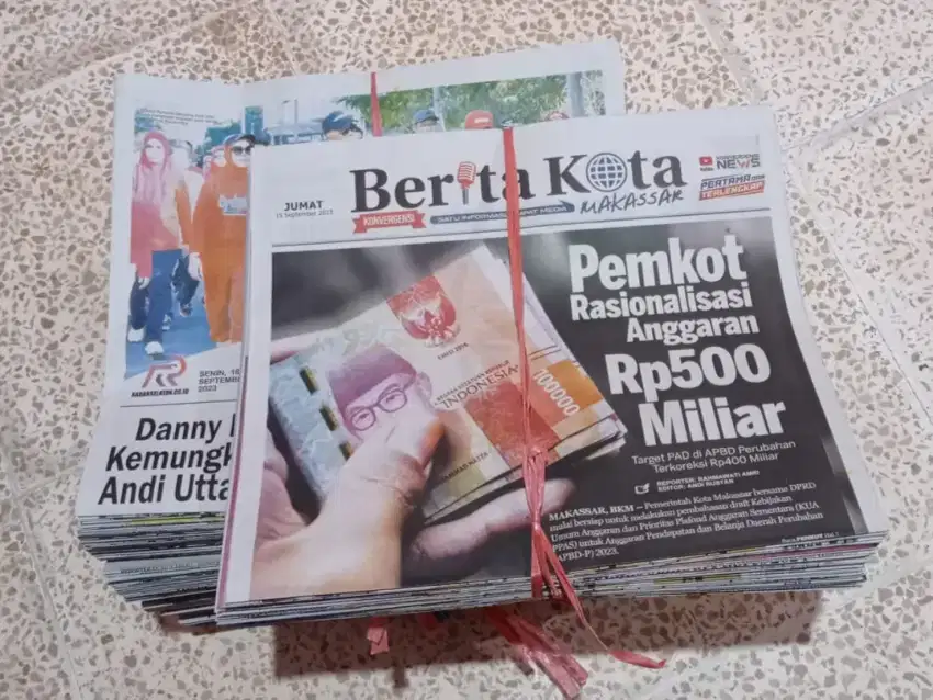 Jual Koran Bekas (Baru,Retur/Sisa Edar)