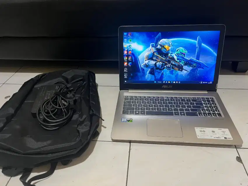 Dijual laptop Gaming Asus vivobook Pro N580V intel Core i7 gen7