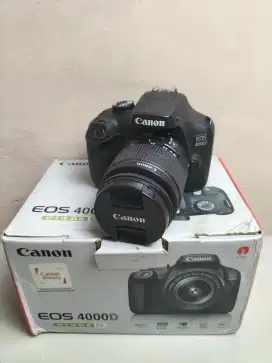 Canon 4000D Wifi Fullshet Box Lengkap Mulus