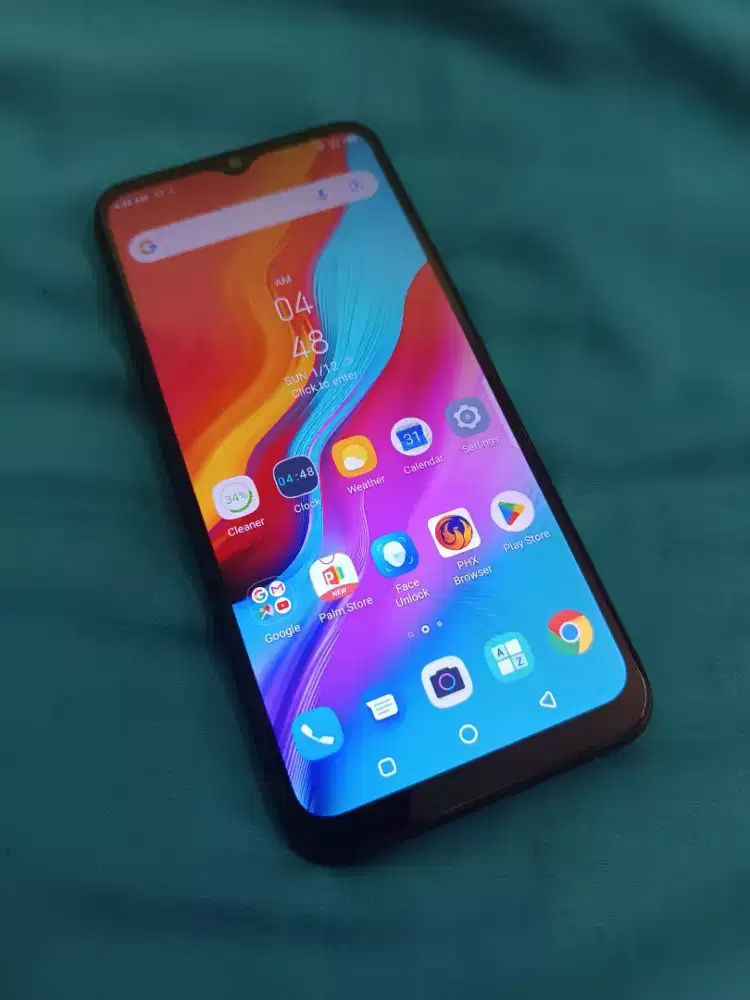 Infinix Hot 8 4/64 Hitam Bogor No Minus