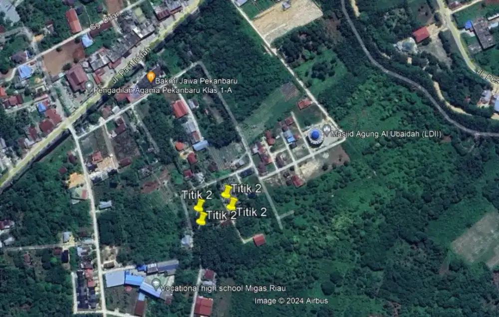 dijual tanah daerah parit indah