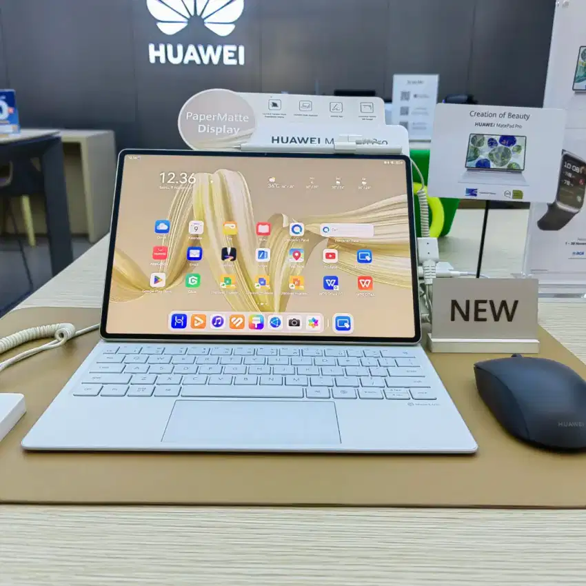 HUAWEI MatePad Pro 12.2” PaperMatte + free Keyboard, Pencil, Mouse