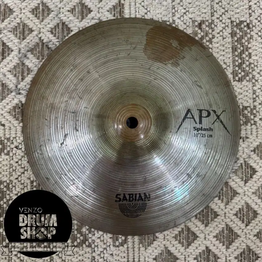 Cymbal Sabian APX Splash 10 kondisi 85% 2nd