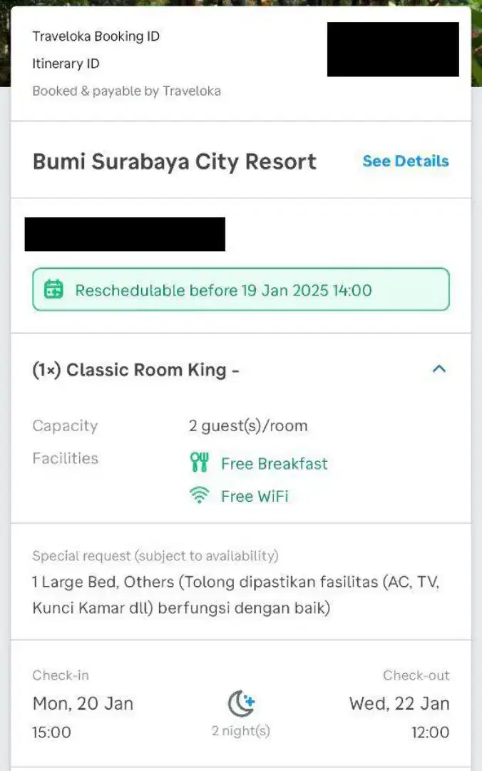 Hotel Bumi Surabaya City Resort ex Hyatt