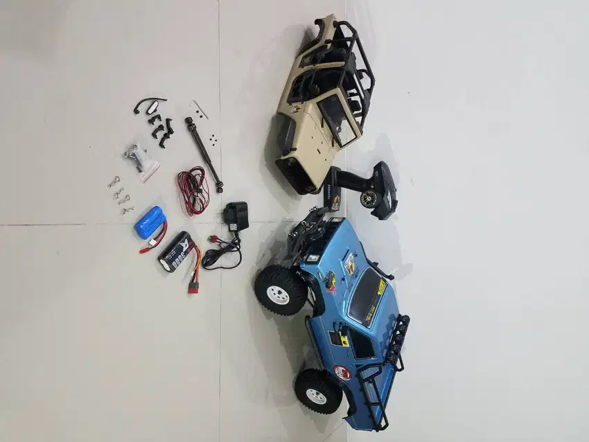 RC ADVENTURE RGT 86110 BODY HILUX LEXAN DAN HARDBODY RUBICON TUBULAR