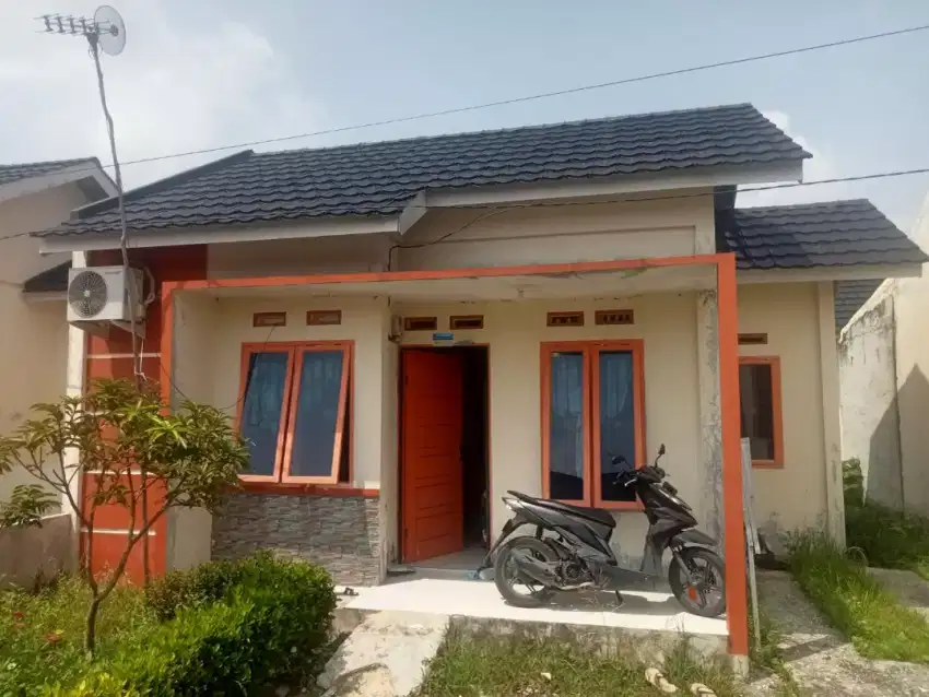 Take Over Murah Rumah Pinggir Jalan Aspal Teropong Arengka Pekanbaru