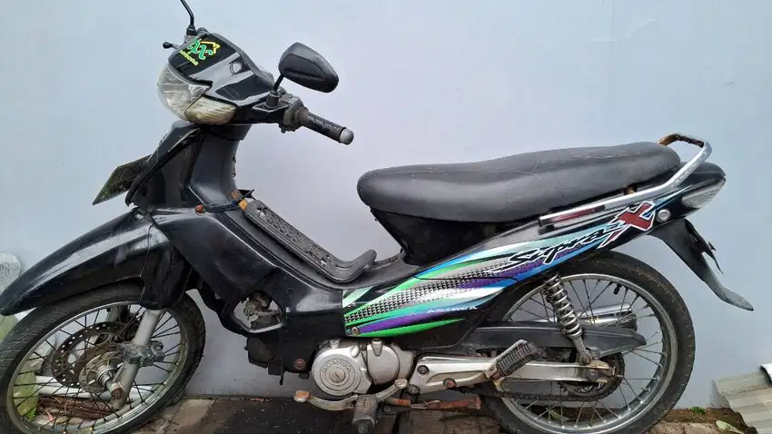 Honda Supra X 100cc milik pribadi