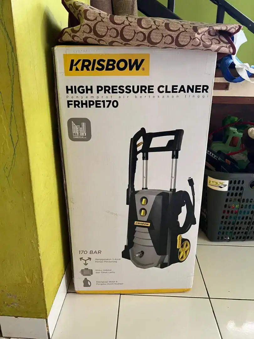 Krisbow FRHPE 170 High Pressure Cleaner