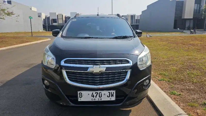 Chevrolet Spin 1.5 LTZ 2013 Hitam KM70Ribuan TGN1 Tdk Bekas Laka Banji