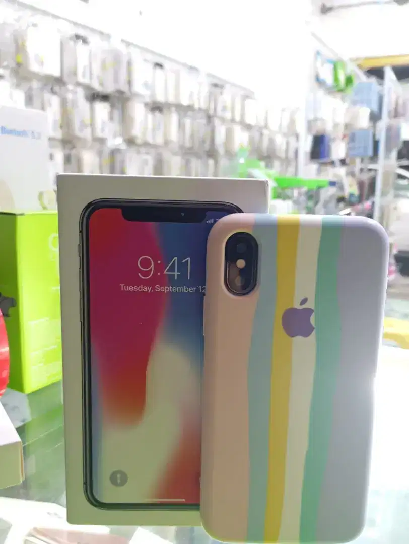 Iphone X ram 64gb full set