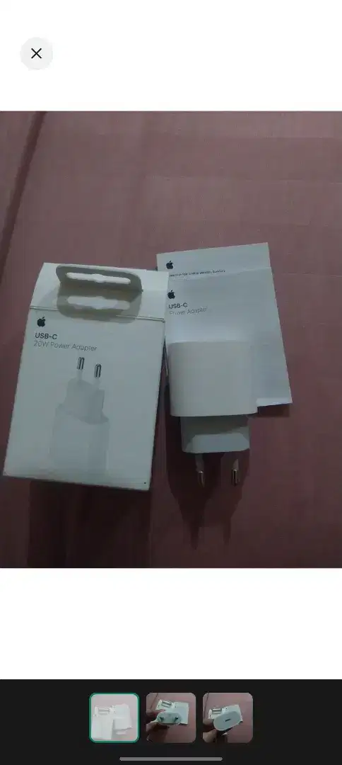 Power adapter original iphone 15