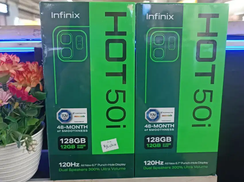 Infinix hpt 50i 6/128gb