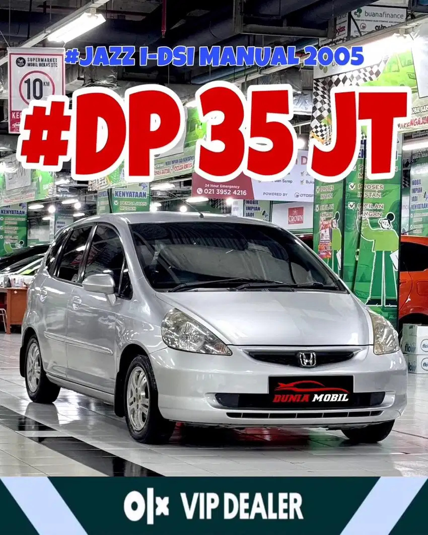 Honda Jazz I-DSI 2005 Bisa Barter dgn Yaris Vtech 2007