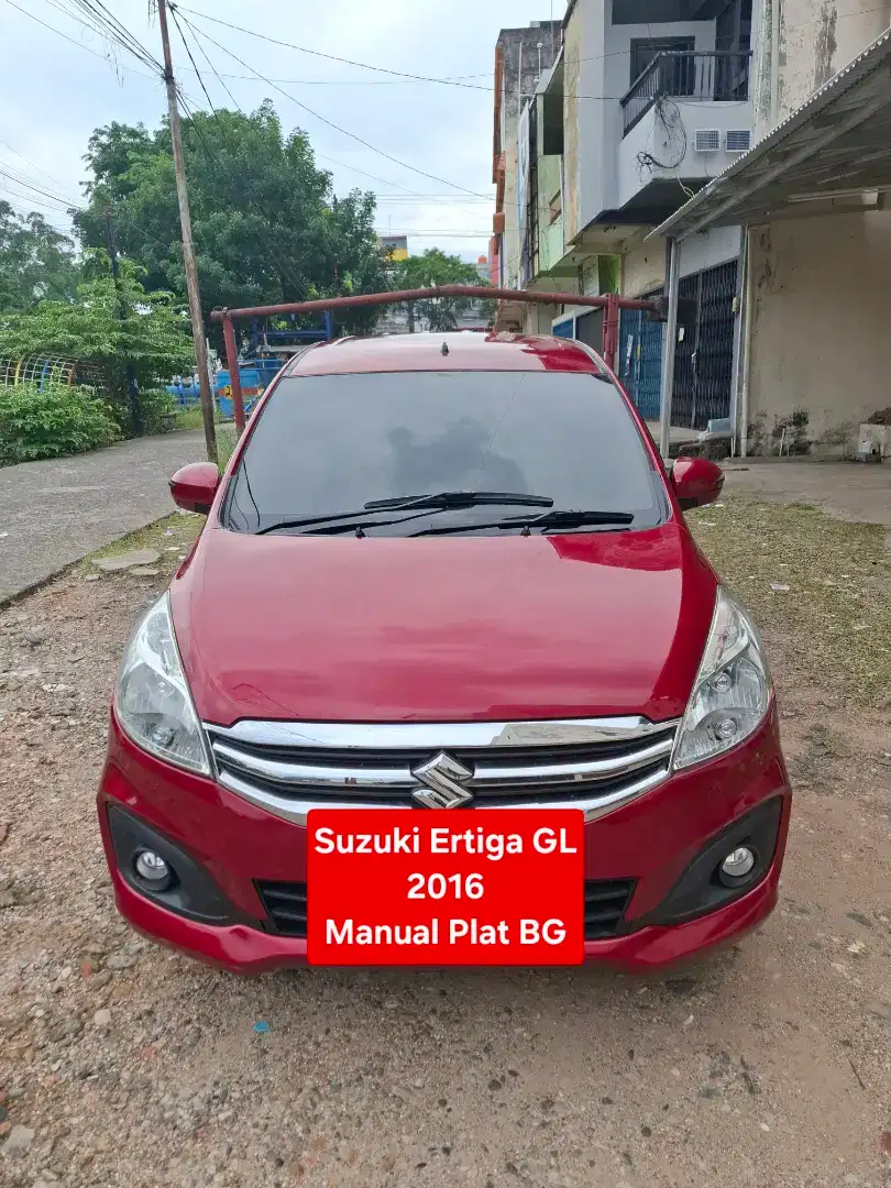 Suzuki ertiga gl 2016 manual plat bg