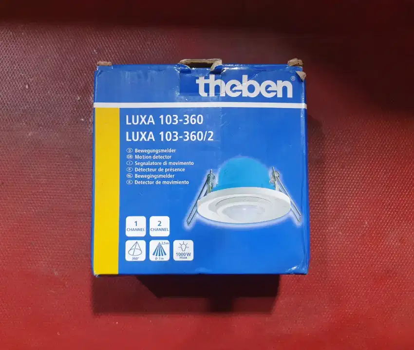 Motion sensor lampu merk Theben model LUXA 103-360