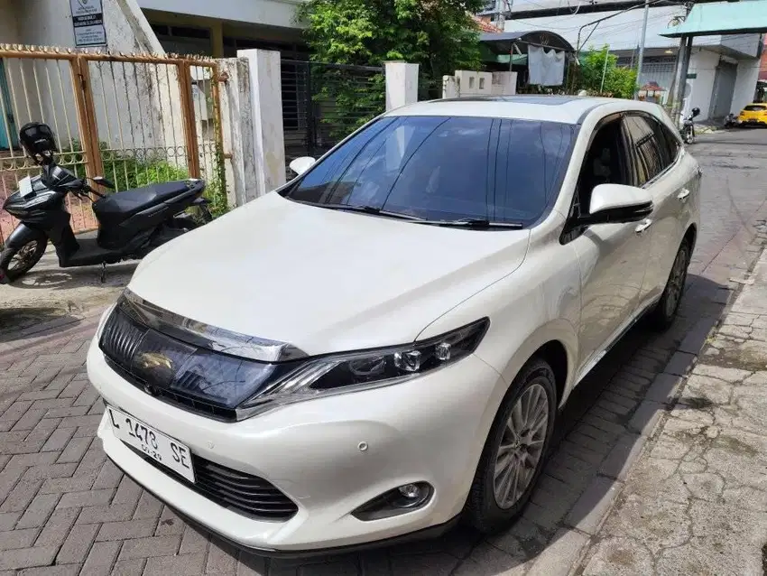 TOYOTA HARRIER 2.0 JBL SOUND PRIME 2014 PUTIH SURABAYA